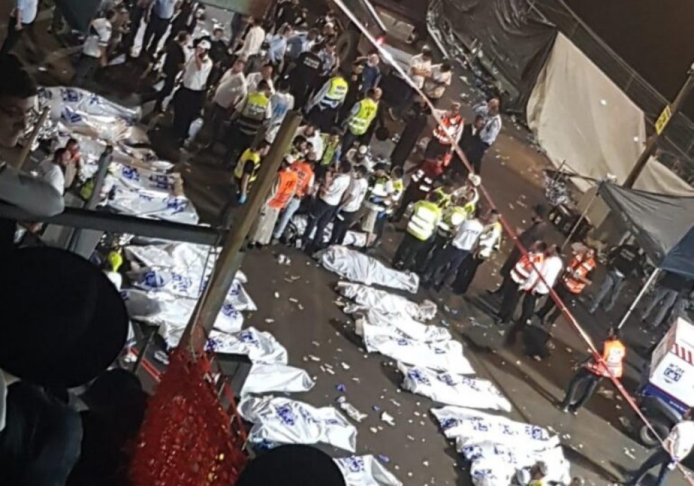 Tragedie de proporții în Israel. Cel puțin 44 de oameni au murit călcați în picioare